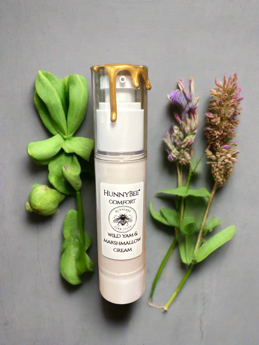HunnyBee Comfort Wild Yam & Marshmallow Root Cream