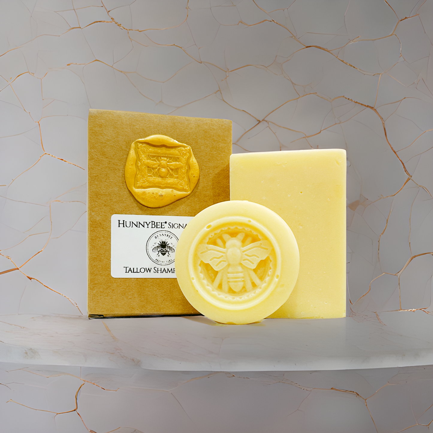 HunnyBee Signature Shampoo & Conditioner Bar Combo